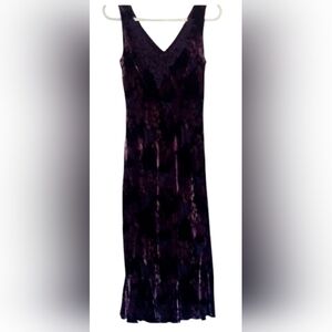 Jonathan Martin velvet dress